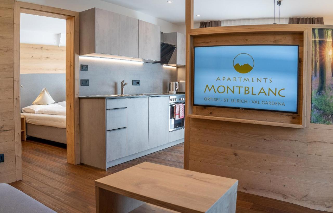 Apartments Montblanc Seceda Ortisei Exterior photo